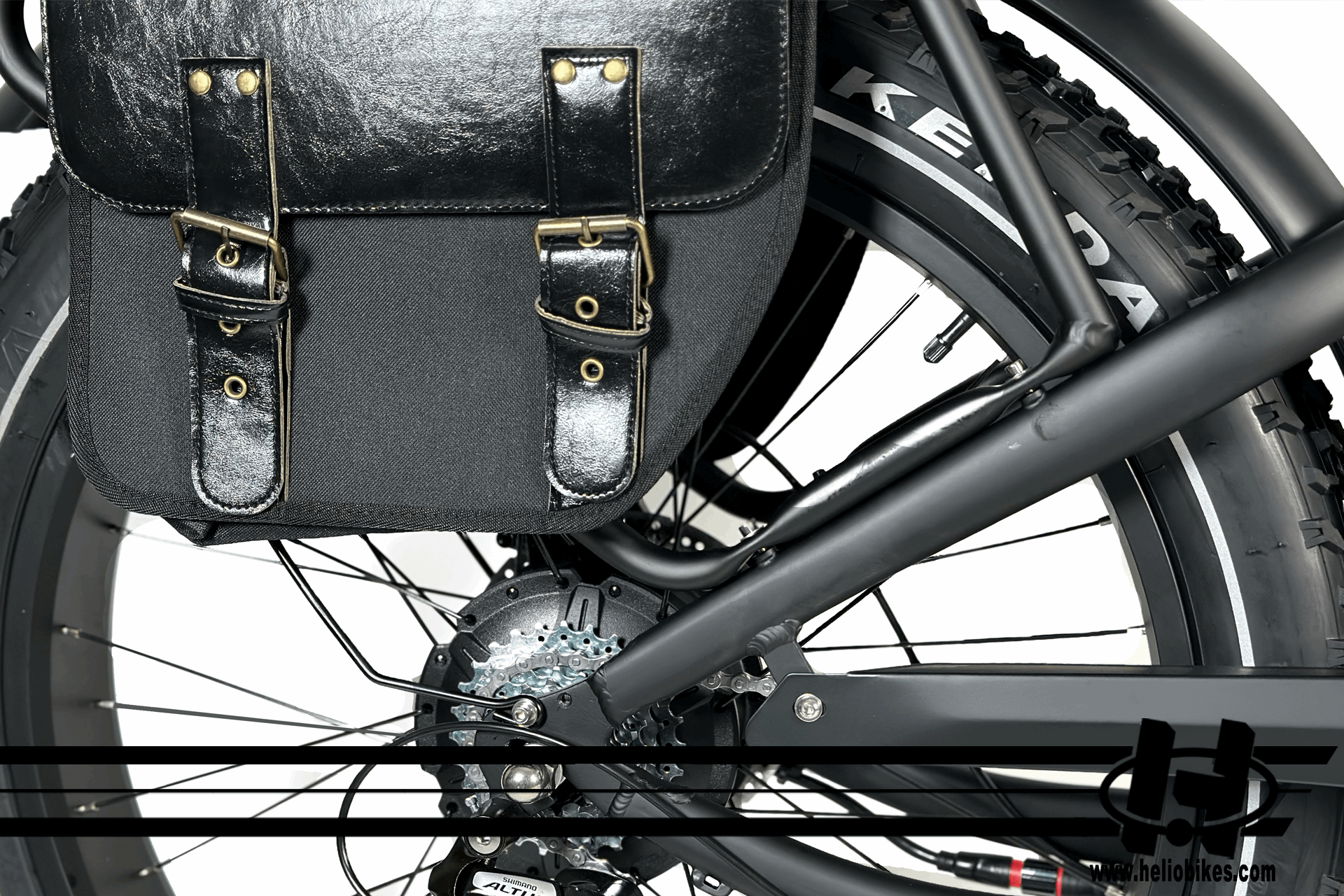 HELIO Patriot Cafe Racer Style Electric Bicycle Ebike