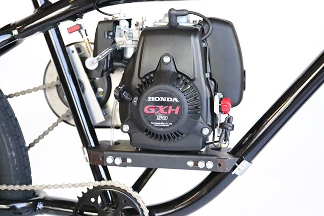 Helio Stealth v3 49cc EZM with Honda GXH50 Motorized Bike
