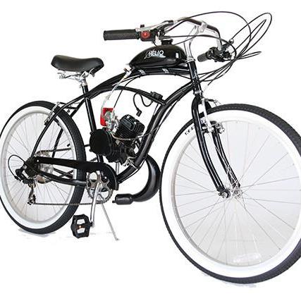 Basic 2 Stroke Motorized Bicycle – Helio Motorized Bikes
