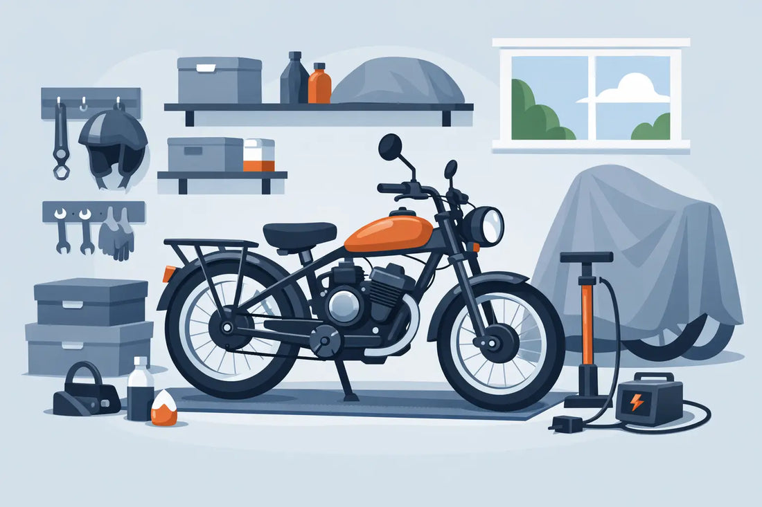 How to Store a Motorized Bicycle the Right Way