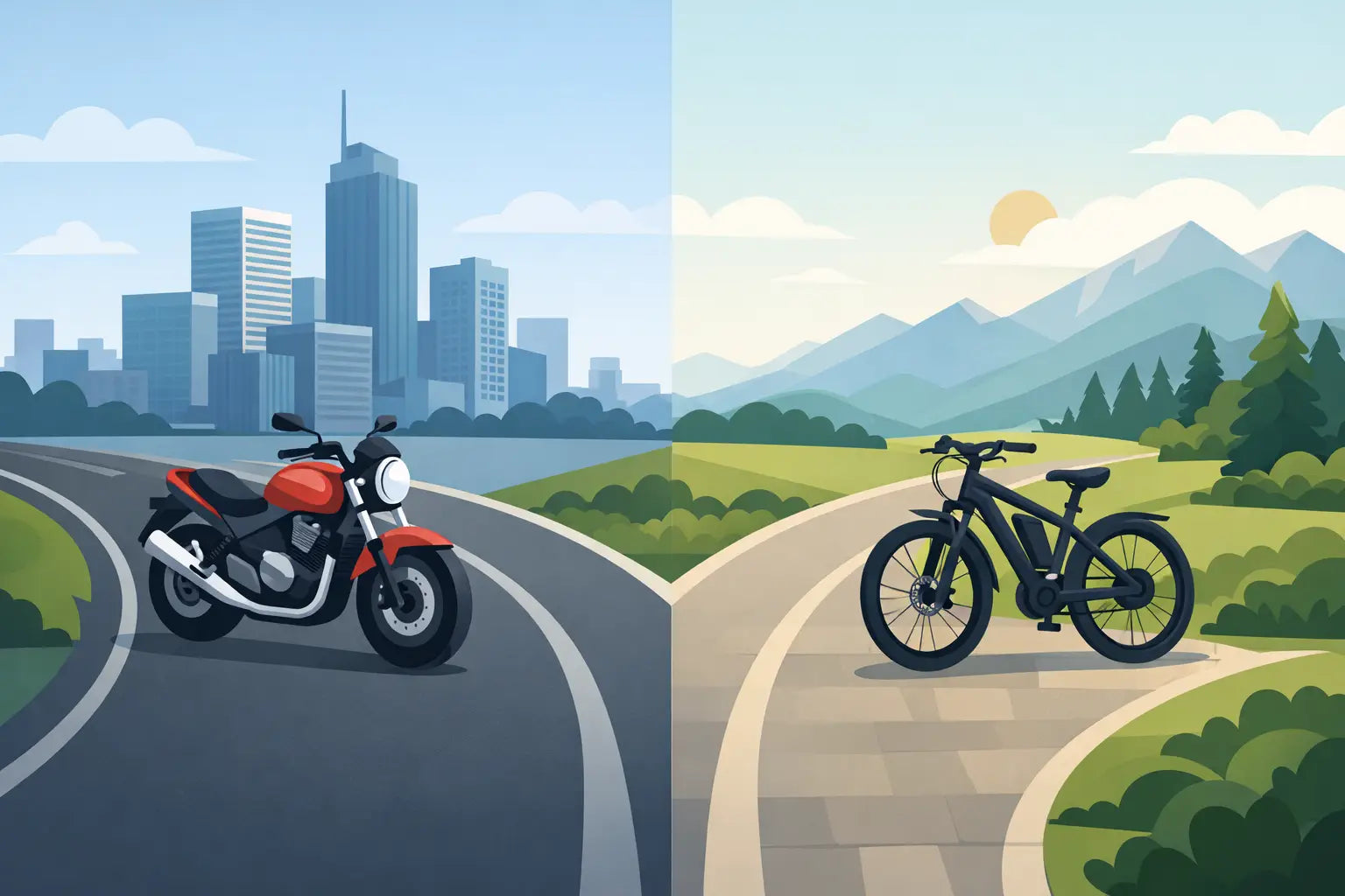 Gas Bike Versus Ebike: Which Fits Your Road?