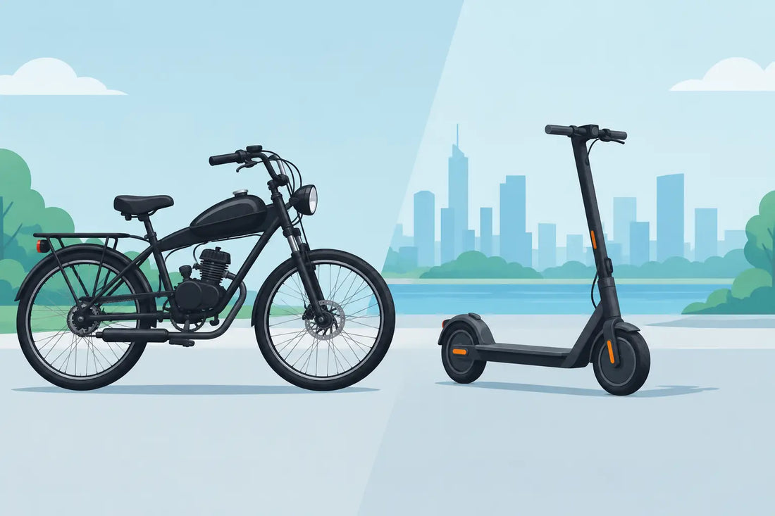 Motorized Bike Versus Electric Scooter Compared