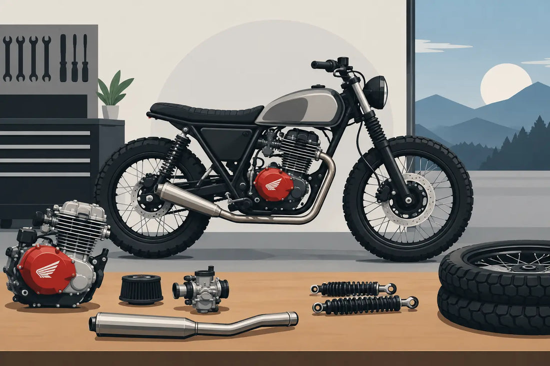 Honda Powered Bike Example: What a Real Build Needs