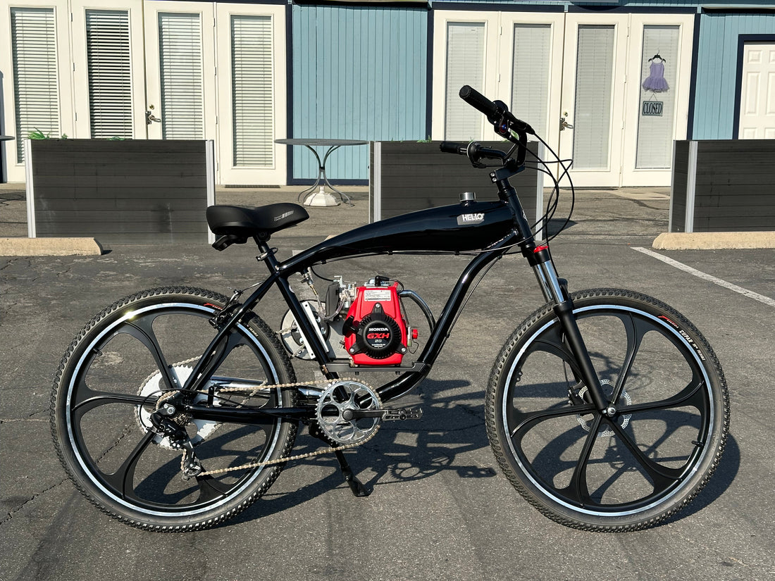Custom Motorized Bicycle Build That Holds Up Helio Motorized Bikes