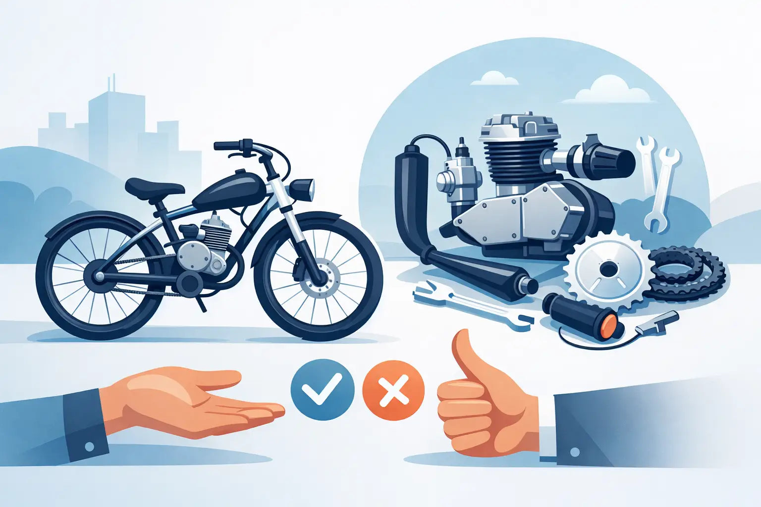 Motorized Bicycle Engine Kit: Buy the Right One