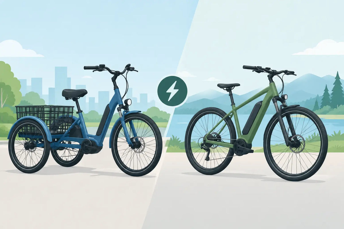 Electric Trike Versus Ebike: Which Fits You?