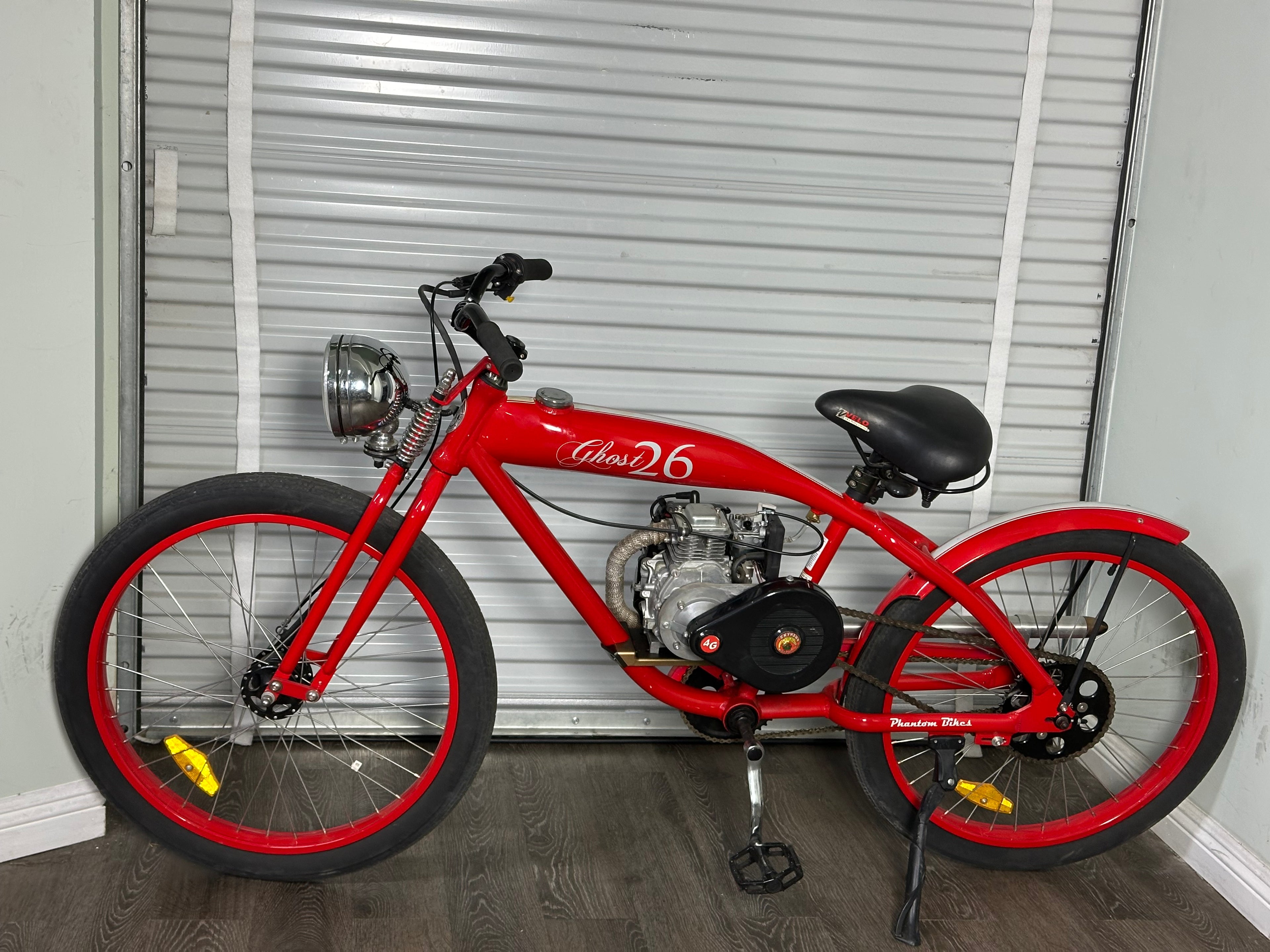 USED Custom Phantom Ghost 4G Motorized Bicycle