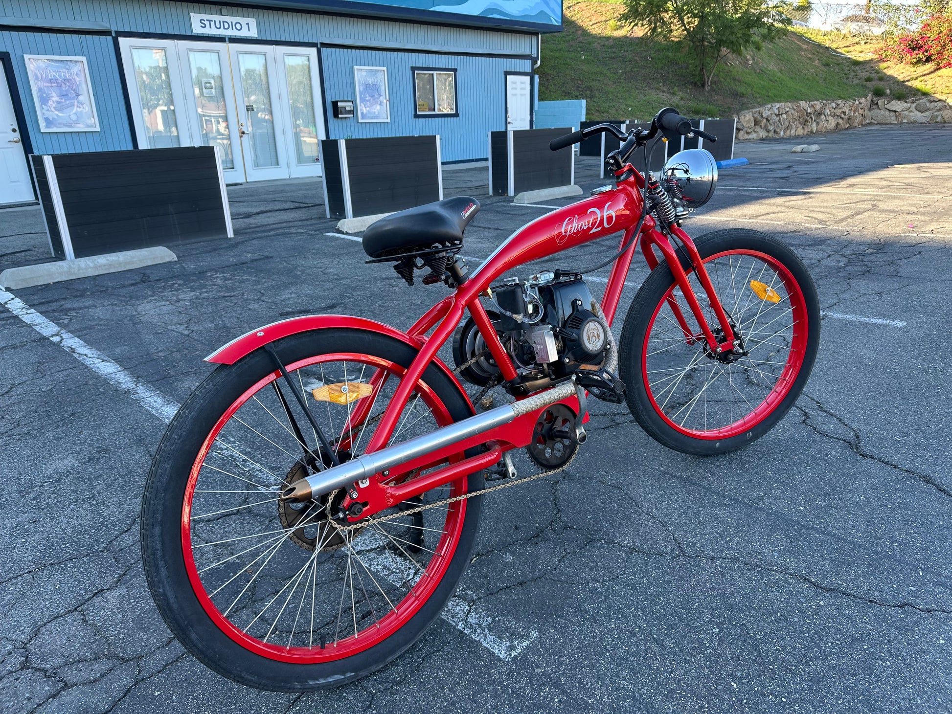 USED Custom Phantom Ghost 4G Motorized Bicycle