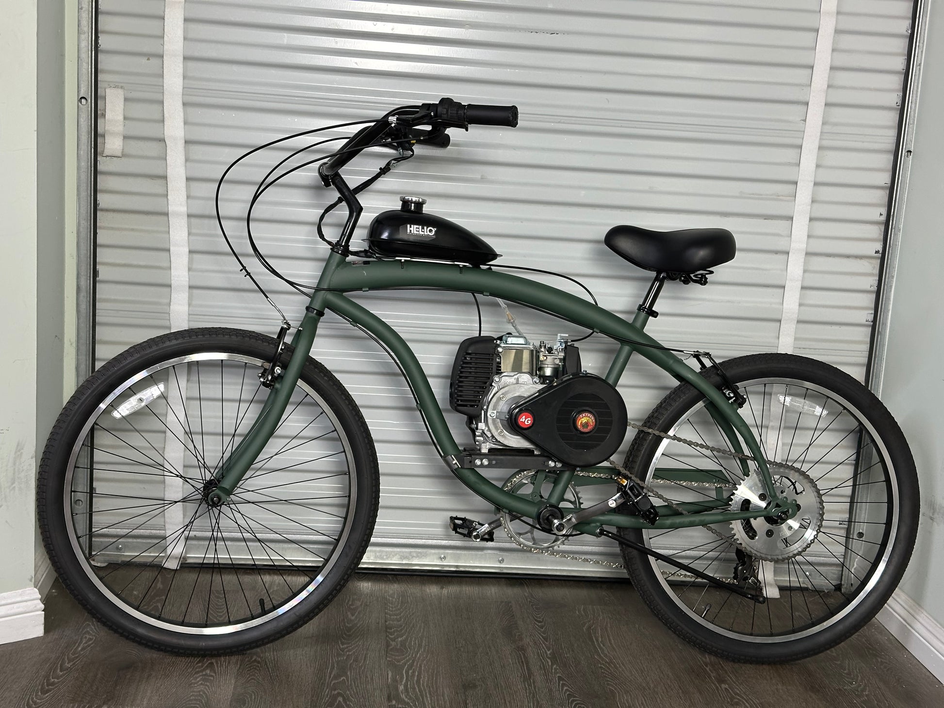 Available Now ECO 4G Motorized Bicycle