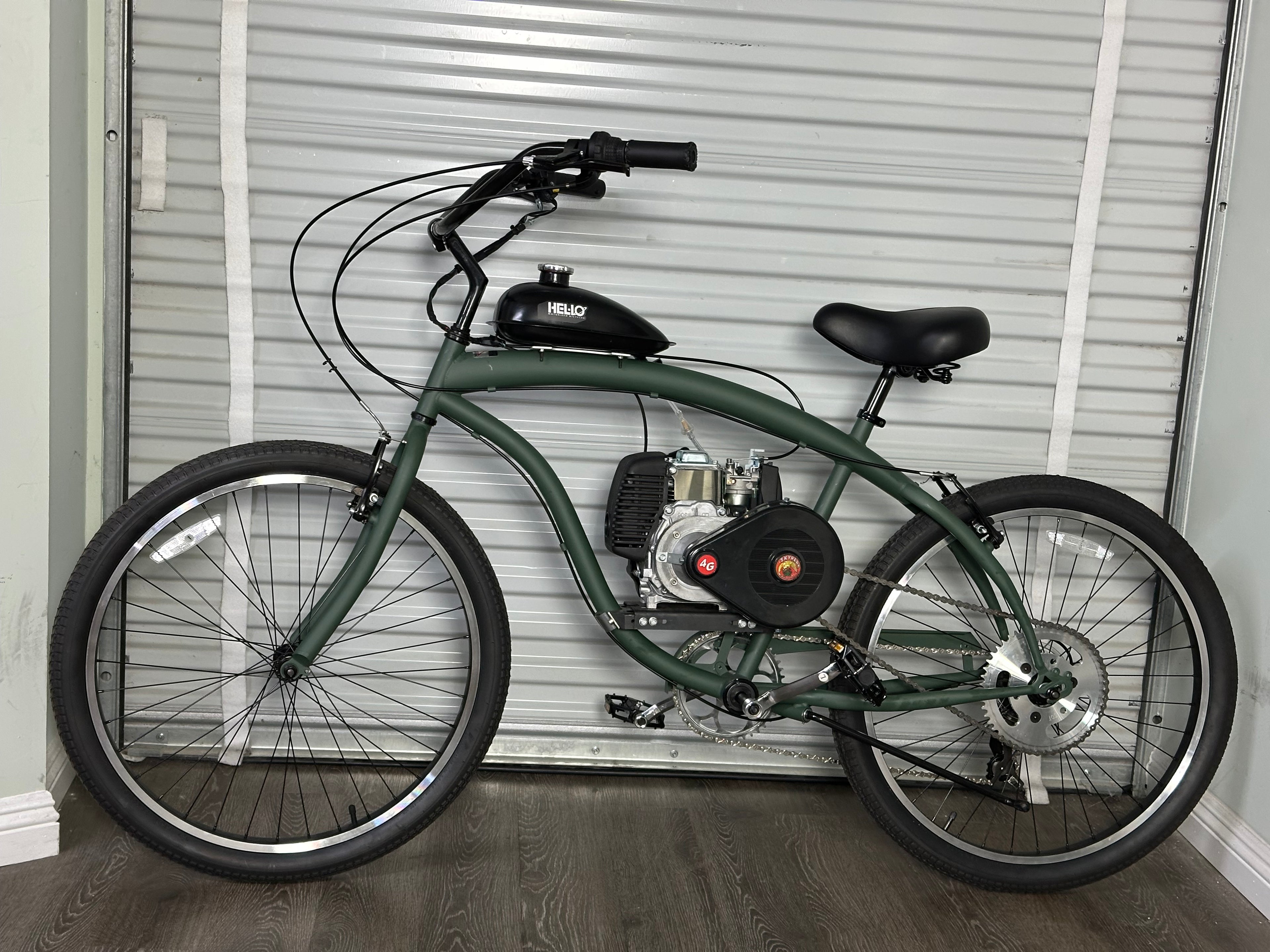 Available Now ECO 4G Motorized Bicycle
