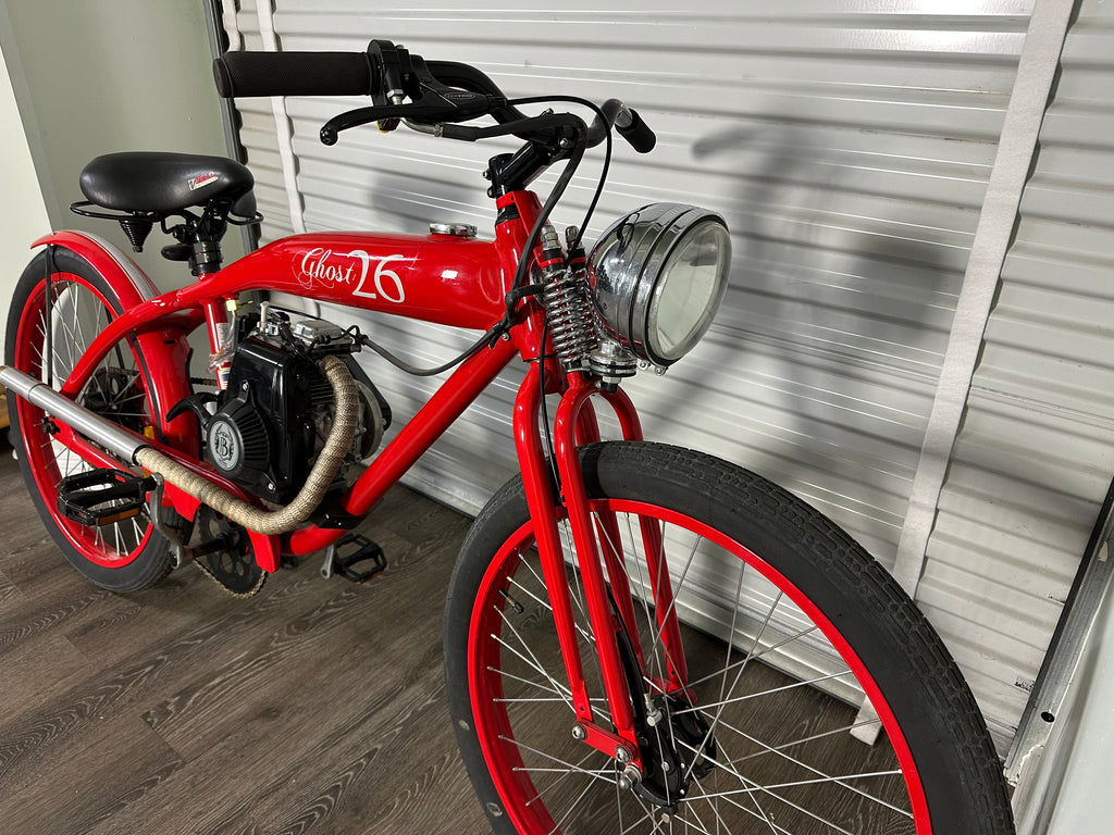 USED Custom Phantom Ghost 4G Motorized Bicycle