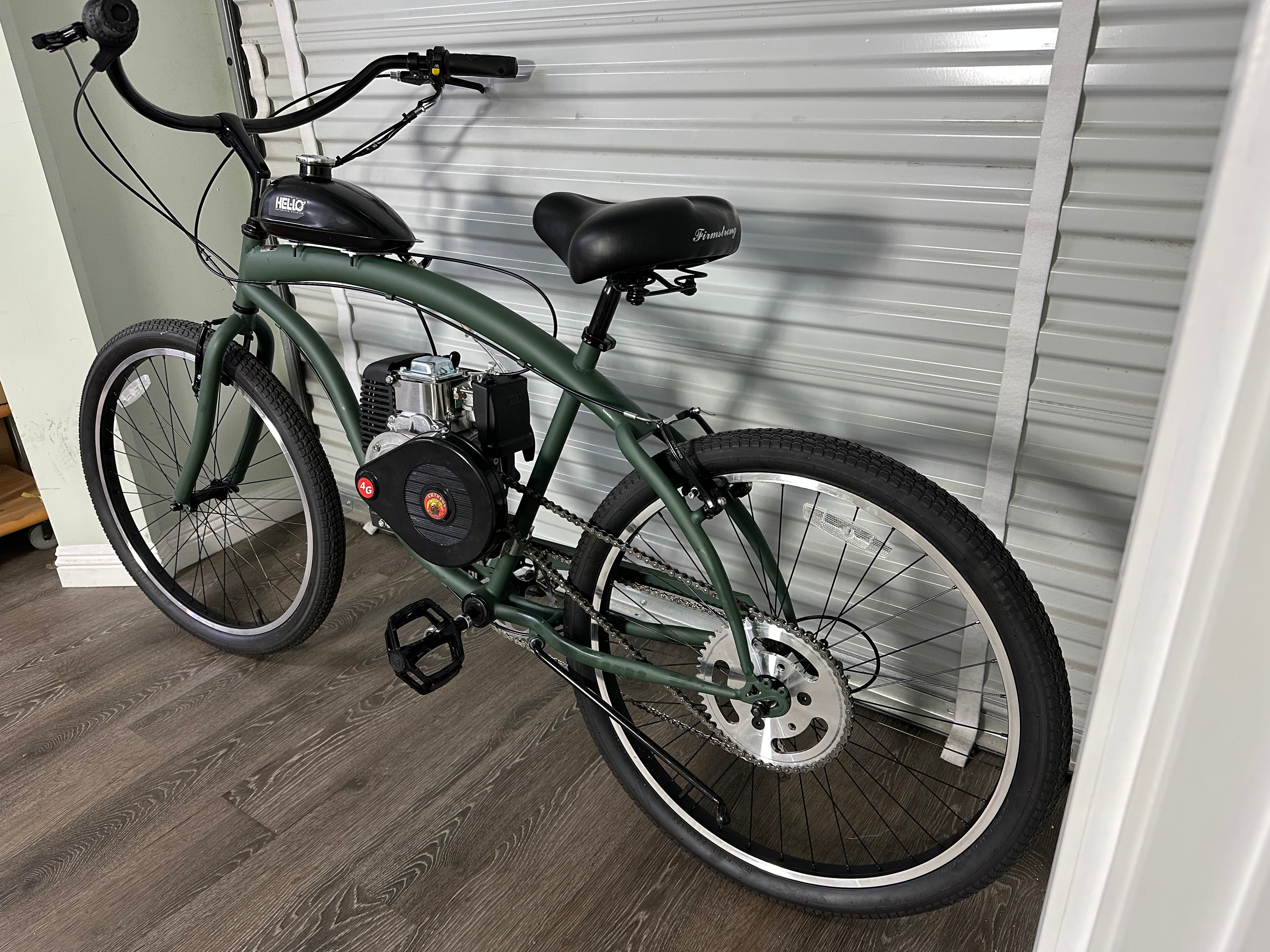 Available Now ECO 4G Motorized Bicycle