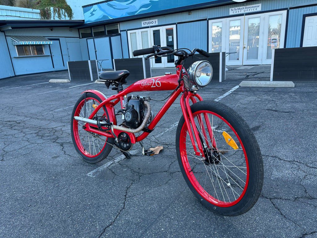 USED Custom Phantom Ghost 4G Motorized Bicycle