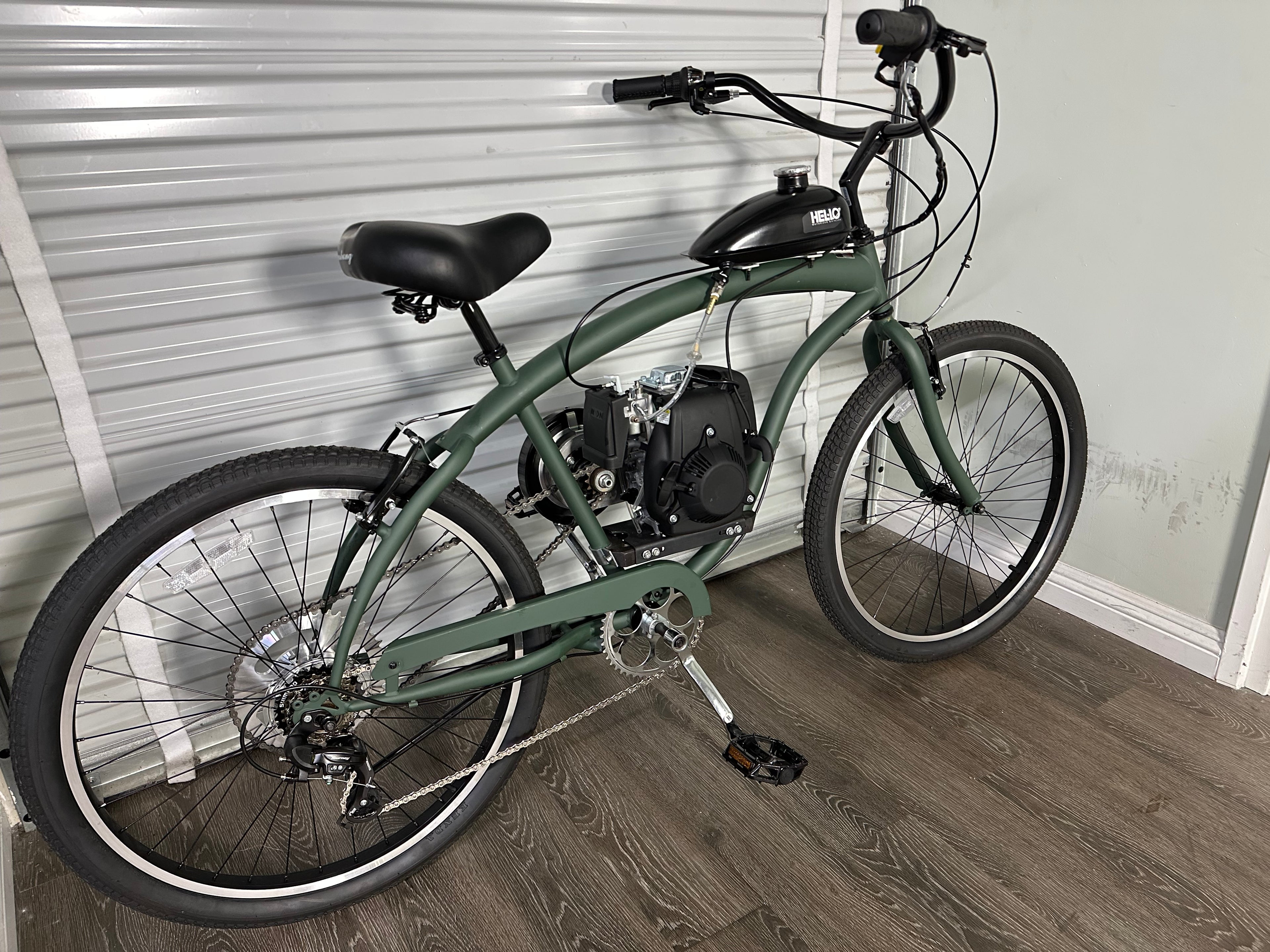 Available Now ECO 4G Motorized Bicycle