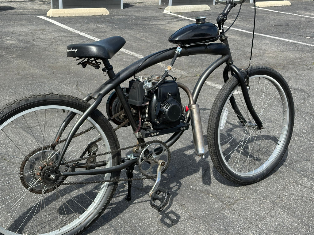 USED ECO 4G Single Speed Motorized Bicycle