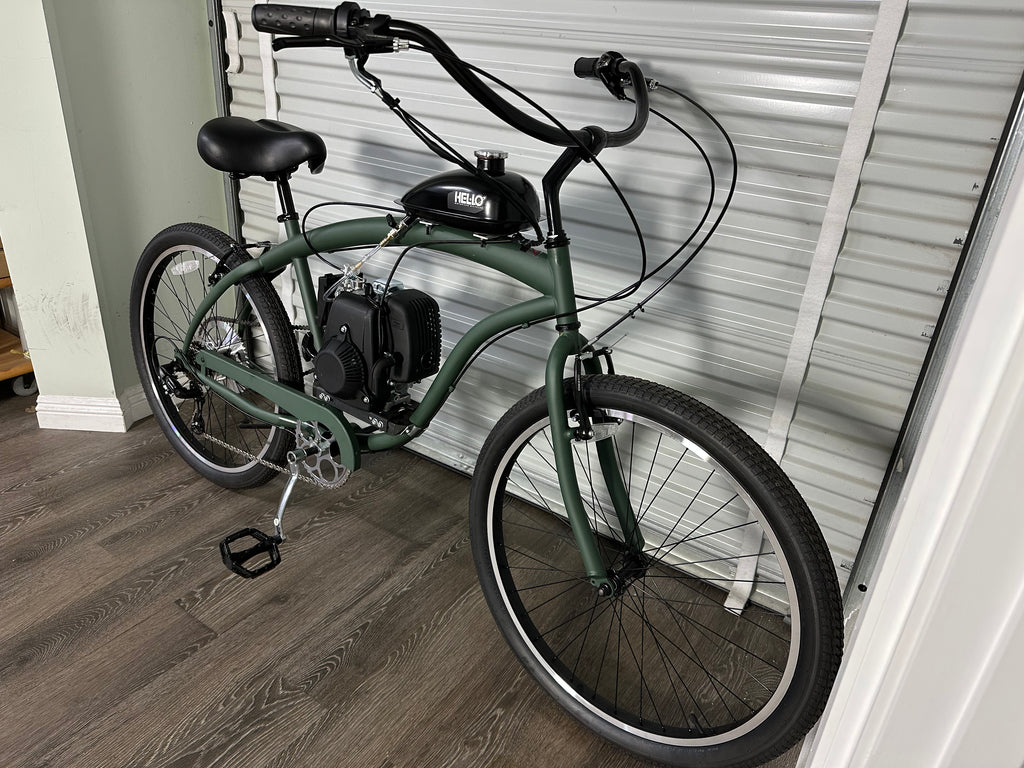 Available Now ECO 4G Motorized Bicycle