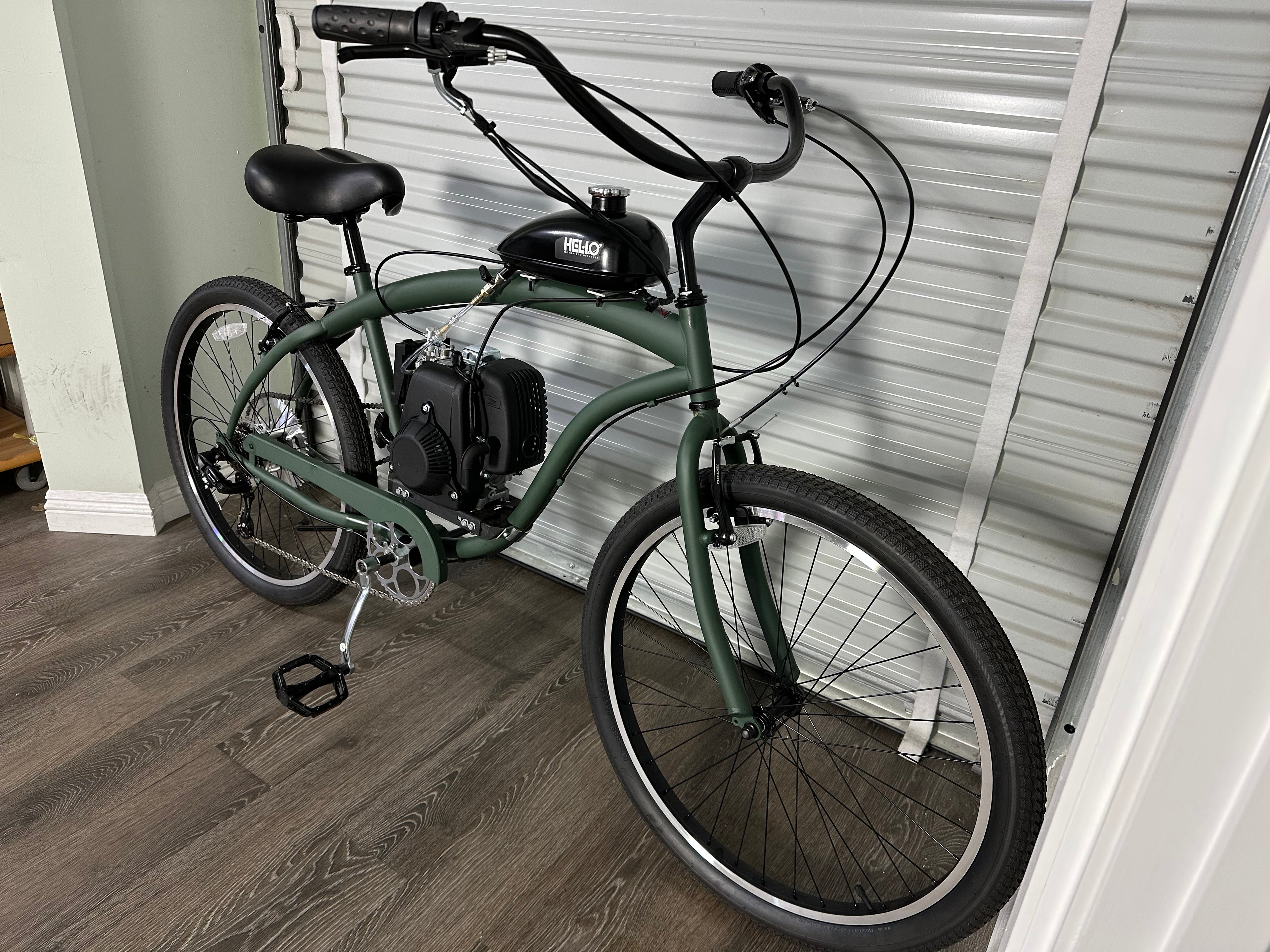 Available Now ECO 4G Motorized Bicycle