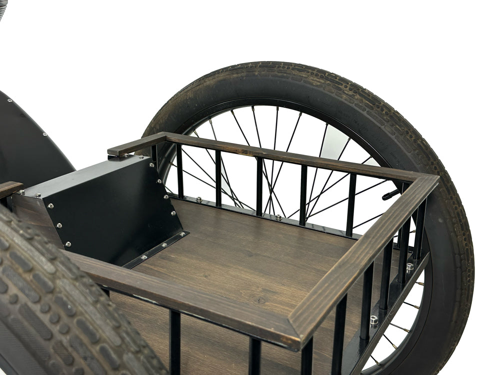 Phantom Ghost Trike gas powered tricycle rear basket 1