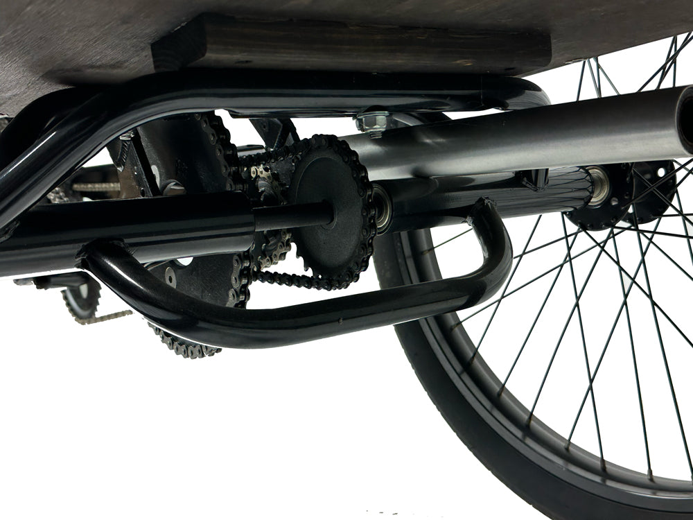 Phantom Ghost Trike gas powered tricycle rear gearing 2