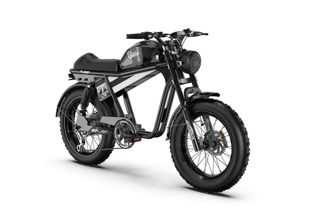 Qiolor Tiger by Vtuvia Super Cool Retro '73 Mini Electric Motorcycle Ebike