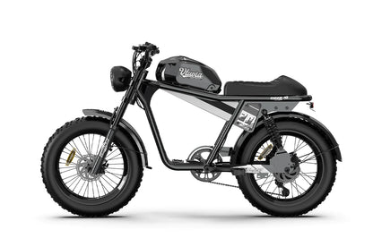 Qiolor Tiger Ebike Super Cool Retro '73 Mini Electric Motorcycle 