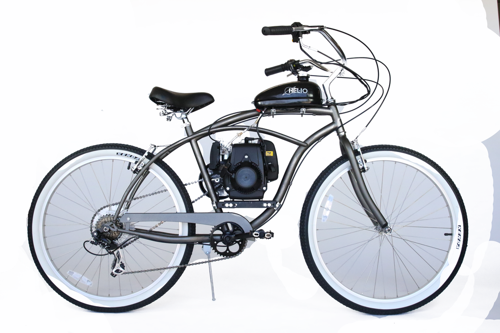 Basic 4G Motorized Bicycle Save Money and Have Fun! – Helio