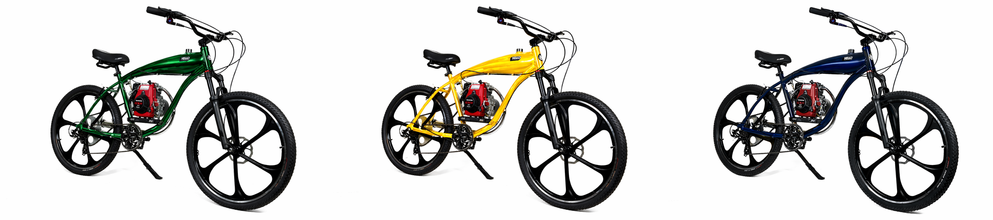 Supernatural v2 49cc EZM with Honda GXH50 Motorized Bike