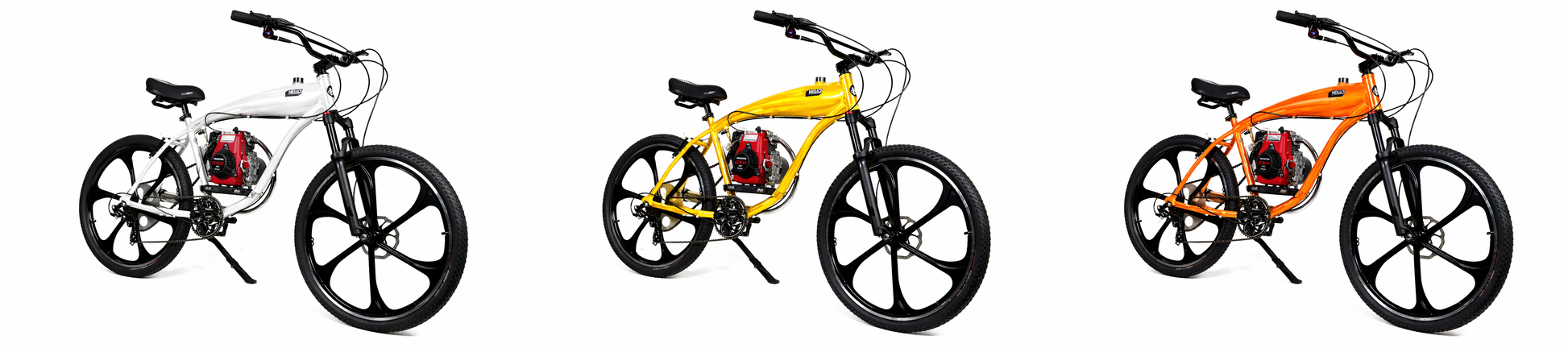 Supernatural v2 49cc EZM with Honda GXH50 Motorized Bike