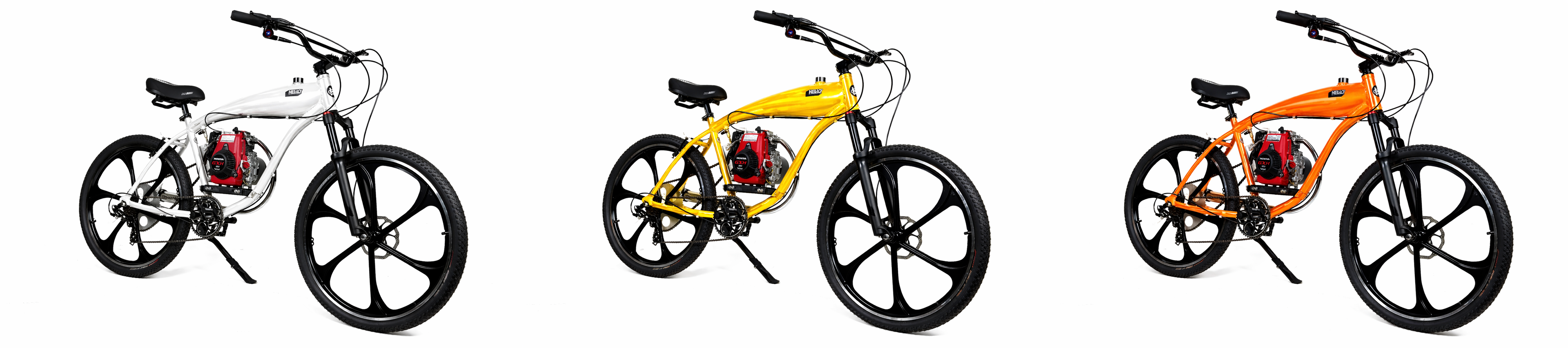 Supernatural v2 49cc EZM with Honda GXH50 Motorized Bike