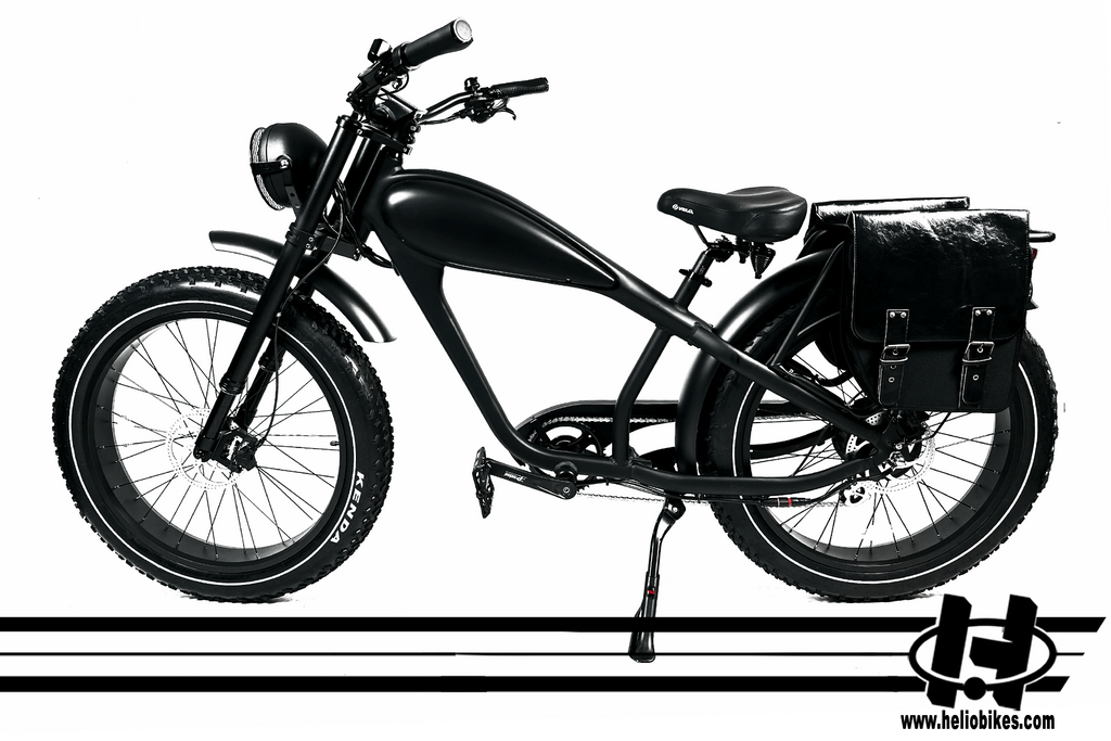 HELIO Patriot Cafe Racer Style Electric Bicycle Ebike