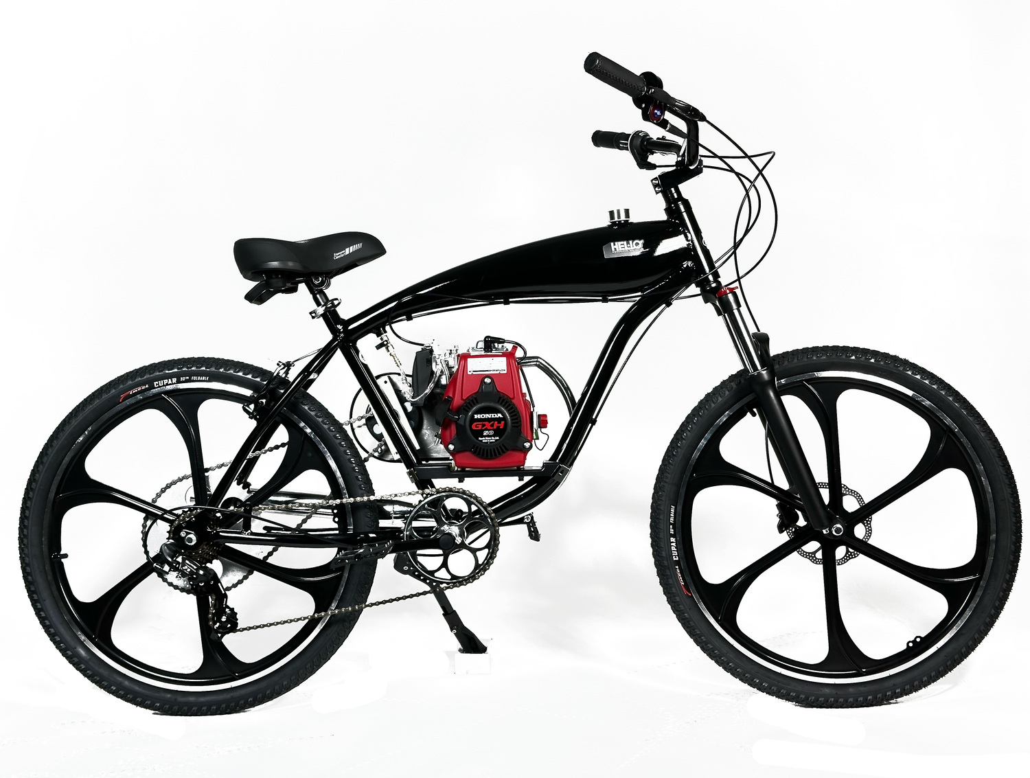 4 Stroke Motorized Bicycle For Sale – Helio Motorized Bikes