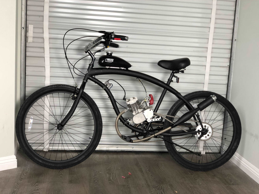 Beach Cruiser 80cc Engine Bicycle HIGH PERFORMANCE 2-STROKE 66cc