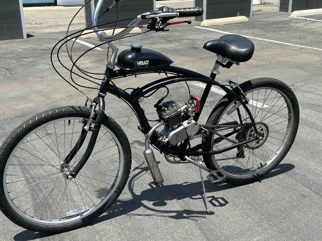 USED Basic 2 Stroke Motorized Bicycle Available Now!