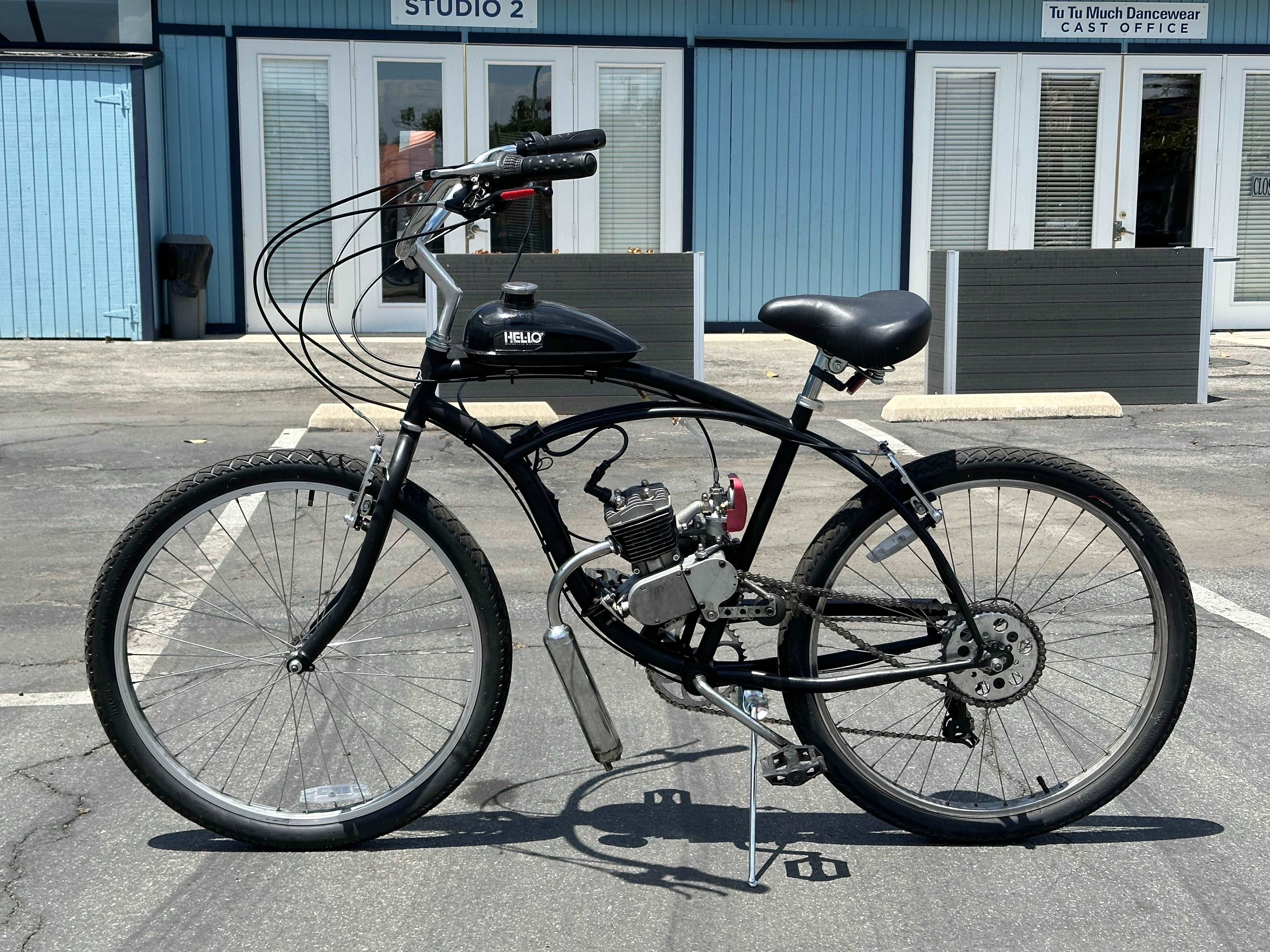 USED Basic 2 Stroke Motorized Bicycle Available Now!