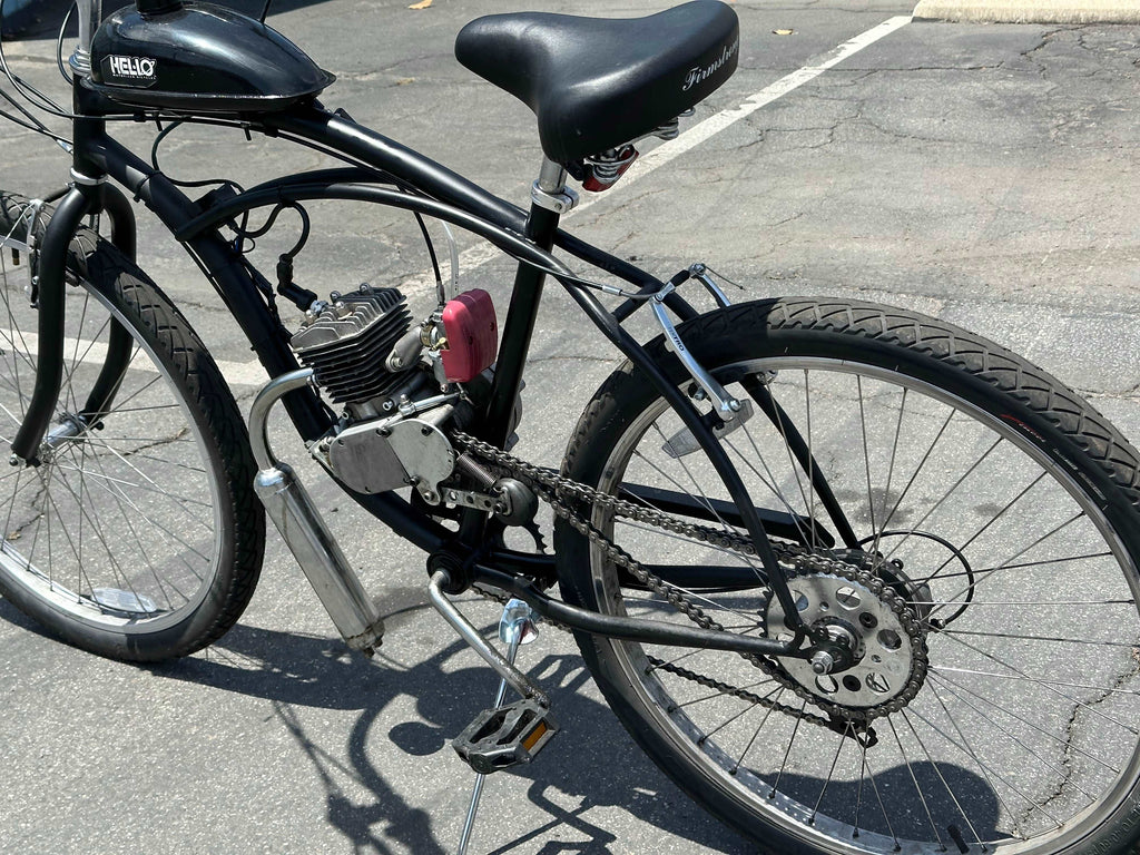 USED Basic 2 Stroke Motorized Bicycle Available Now!