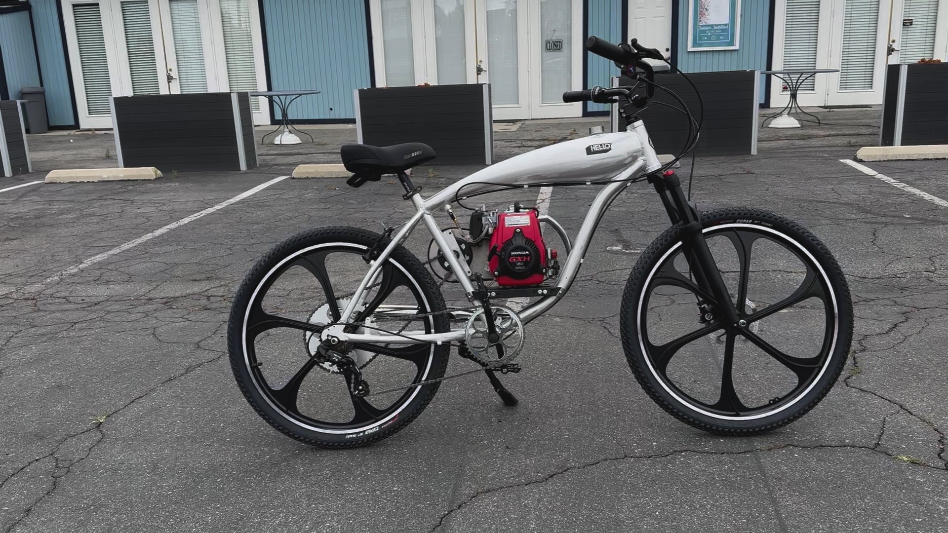 Helio Supernatural with Honda gxh50 engine walk around video
