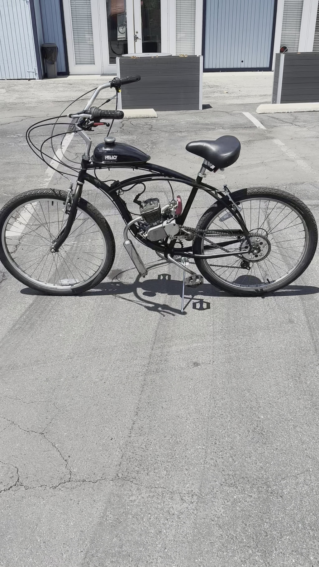 USED Basic 2 Stroke Motorized Bicycle Available Now!