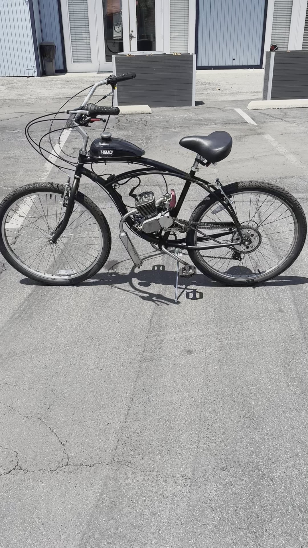 USED Basic 2 Stroke Motorized Bicycle Available Now!