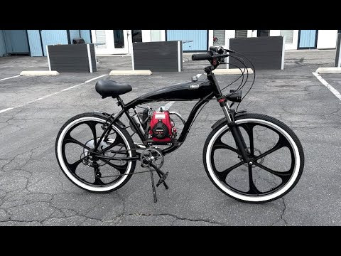 Supernatural v2 49cc EZM with Honda GXH50 Motorized Bike