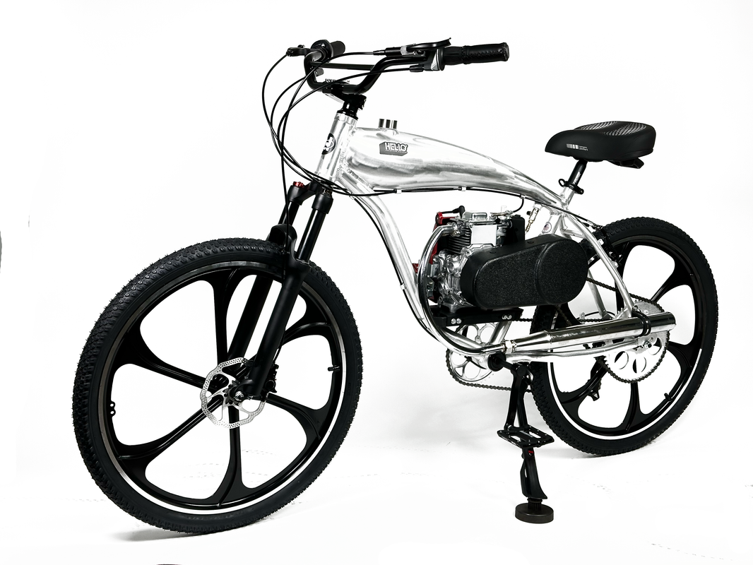 Motorized 4 Stroke Motorized Bicycle For Sale – Helio Motorized Bikes