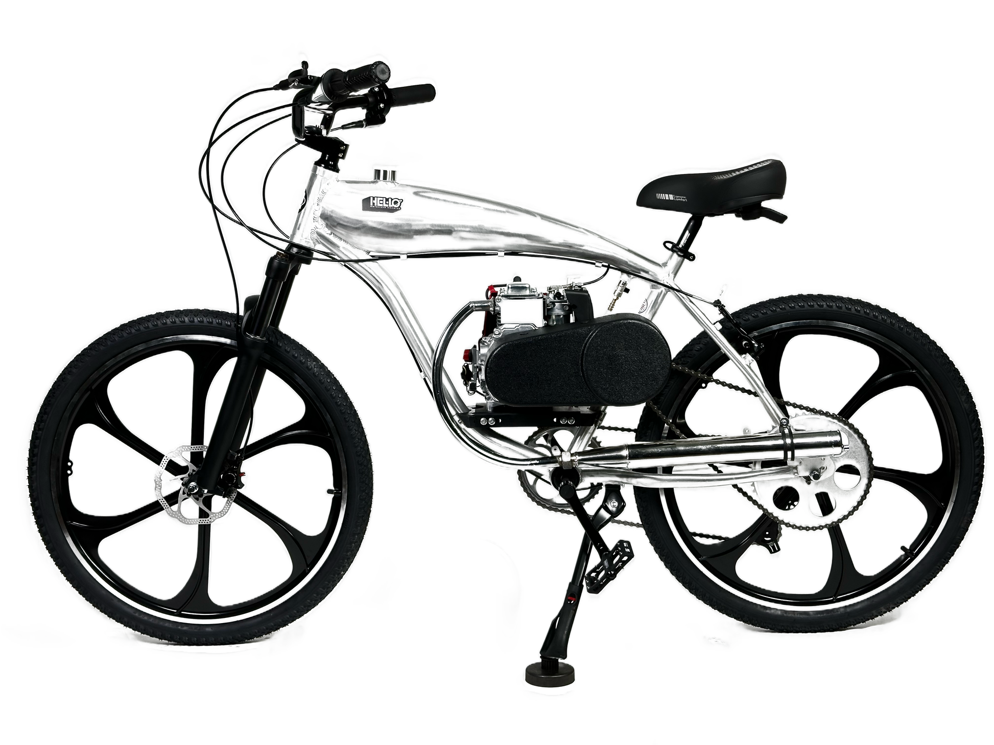 Supernatural v2 49cc EZM with Honda GXH50 Motorized Bike – Helio 