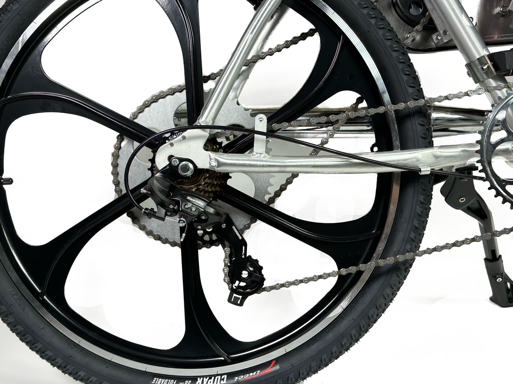Helio SUpernatural 4 stroke assembled motorized bike