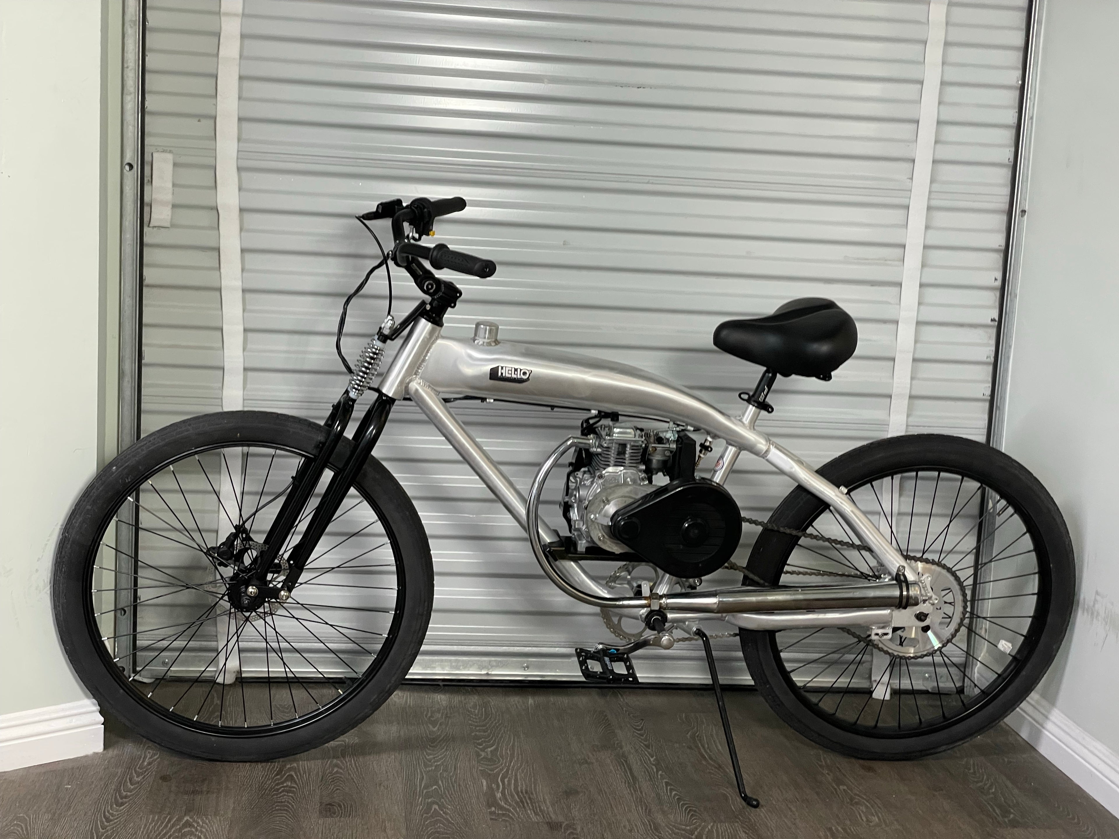 Limited Helio Stealth Classic Silver Bike 4G